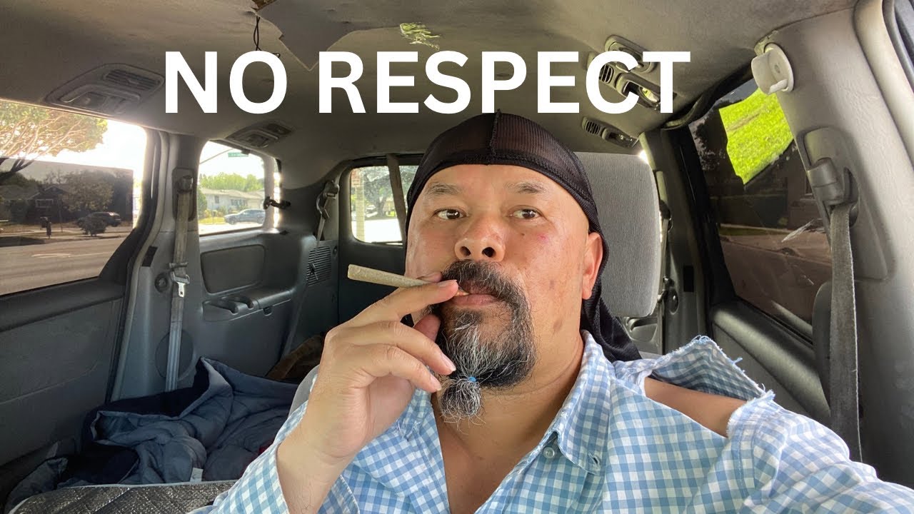 Ah Homeless Brotha Get No Respect From Friends and Family Coz His Clothes Rip and Sleeps in Old Van