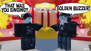 singing on Roblox Got Talent voice chat 3 🎤🎹