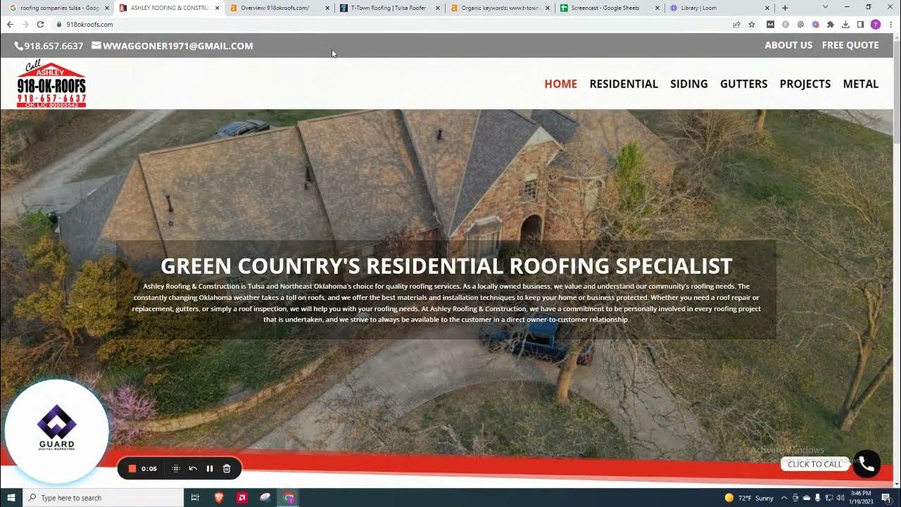 Ashley Roofing & Construction Tulsa, OK YouTube