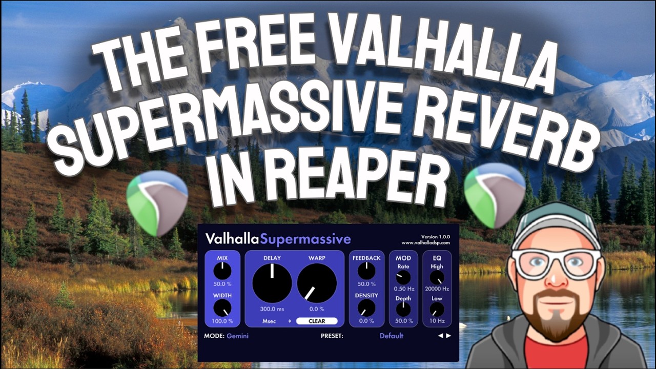 Reaper Reverb The Valhalla Supermassive - Reverb in REAPER - YouTube