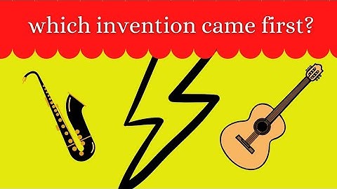General knowledge quiz, which came first quiz, quiz on invention