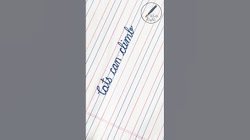 How to improve cursive writing #shorts #viral #handwriting #education #cursive #asmr #howtowrite