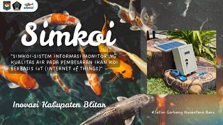 SIMKOI (Sistem Monitoring Kualitas Air Koi Berbasis Internet of Things/IoT)_Kabupaten Blitar