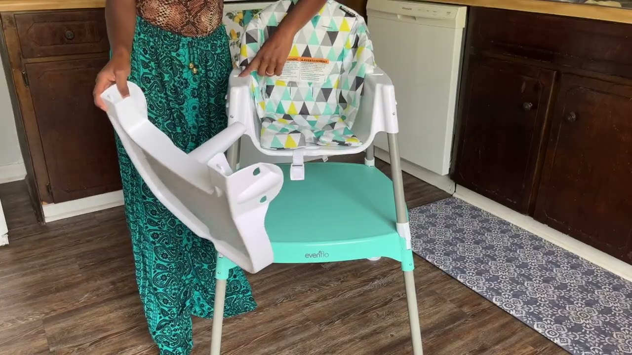 Evenflo 4 in 1 Eat & Grow Convertible High Chair Review