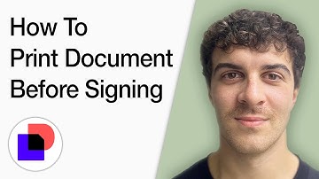 How To Print Docusign Document Before Signing (Full 2025 Guide)