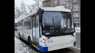 картинка: ПАРКОВЫЙ РЕЙС 40 МАРШРУТ ОТ ПЕРВОГО ЛИЦА/САНКТ ПЕТЕРБУРГ/Тролза-5265.00 «Мегаполис» № 6403