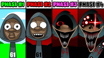 All Phases in New Incredibox Sprunki OC of 61: From Phase 1 to Phase 4