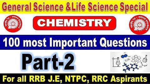 Chemistry bits class-2 || general science || Previous Questions || for all aspirants by SRINIVASMech