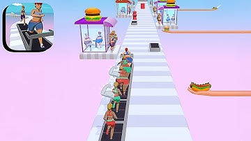 Treadmill Stack ​- All Levels Gameplay Android,ios (Part 4)