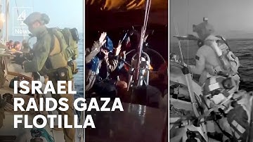 Israël arresteert 400 mensen in hulpvloot op weg naar Gaza
