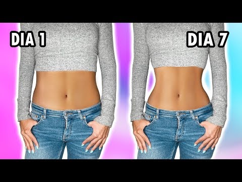 CÓMO REDUCIR LA CINTURA Y PERDER LA GRASA DEL ABDOMEN EN 7 DÍAS (TRUCOS PARA ADELGAZAR RÁPIDO)