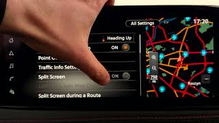 Nissan Ariya Nismo – How to Use Split Screen Navigation