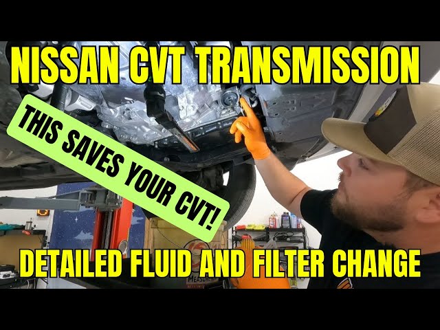 Avoid Nissan CVT transmission failure (simple and easy) - YouTube
