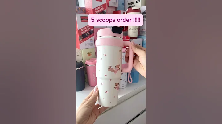 Part 1,Let’s pack 5 scoops order for piakristen 💕#gift#mystery#packing#smallbusiness#asmr#fyp#cute