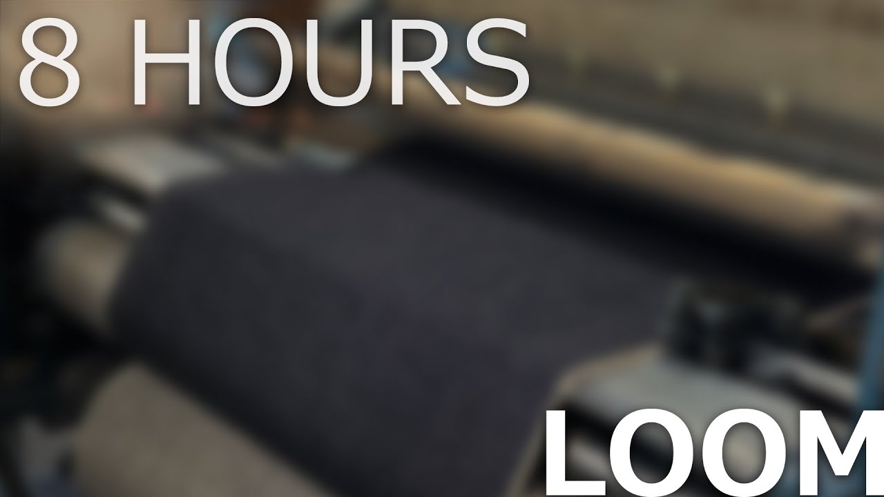Shuttle Loom White Noise – 8 Hours of Japanese Selvedge Denim Weaving Sounds for Deep Sleep