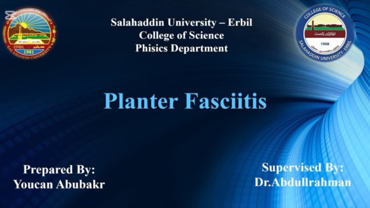 نەخۆشی Plantar fasciitis