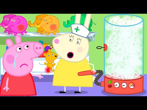 Peppa Pig Visits the Toy Hospital ๐ฅ | Fixing Teddyโs Boo Boo! ๐งธ | Full Episodes | 10 Minutes