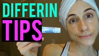 DIFFERIN: TIPS from a DERMATOLOGIST ACNE SKIN CARE 💊