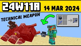 One HIT mobs with NEW Weapon! 1.21 Minecraft snapshot review by Rays Works 33,171 views 2 months ago 10 minutes, 48 seconds