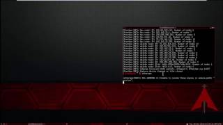 Black Arch Linux - How to install and use ETHERAPE