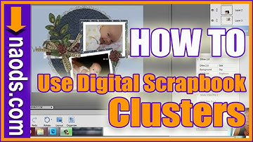 Digital Scrapbooking Using Clusters in Photoshop Elements 11
