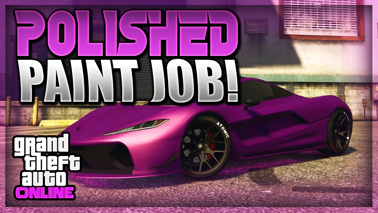 GTA 5 Online Paint Jobs Best Rare Paint Jobs Online "Polished!" YouTube