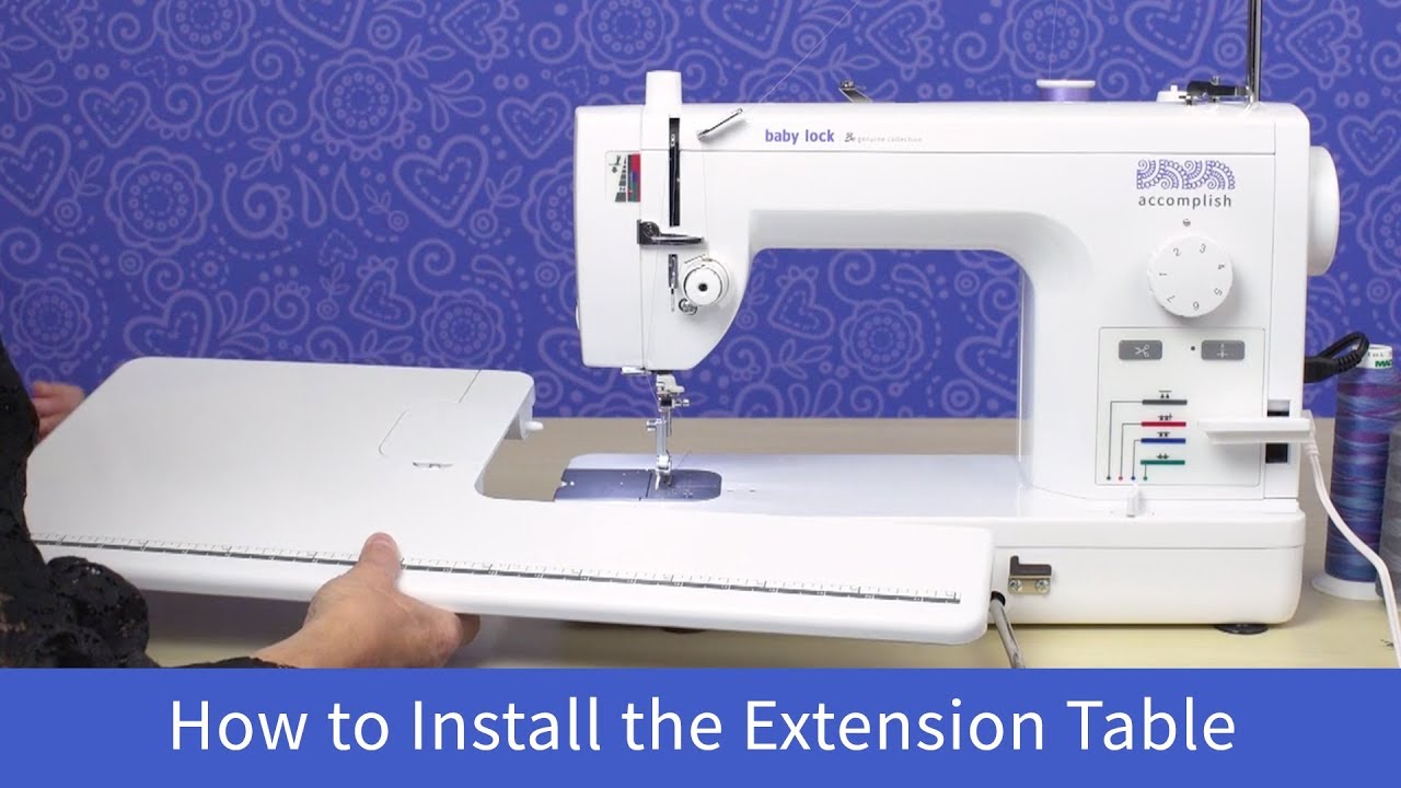 Baby Lock Accomplish Sewing And Quilting Machine — Carolina Sew N Vac