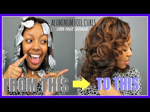 Tin foil hair-curling trick: Get longer-lasting curls