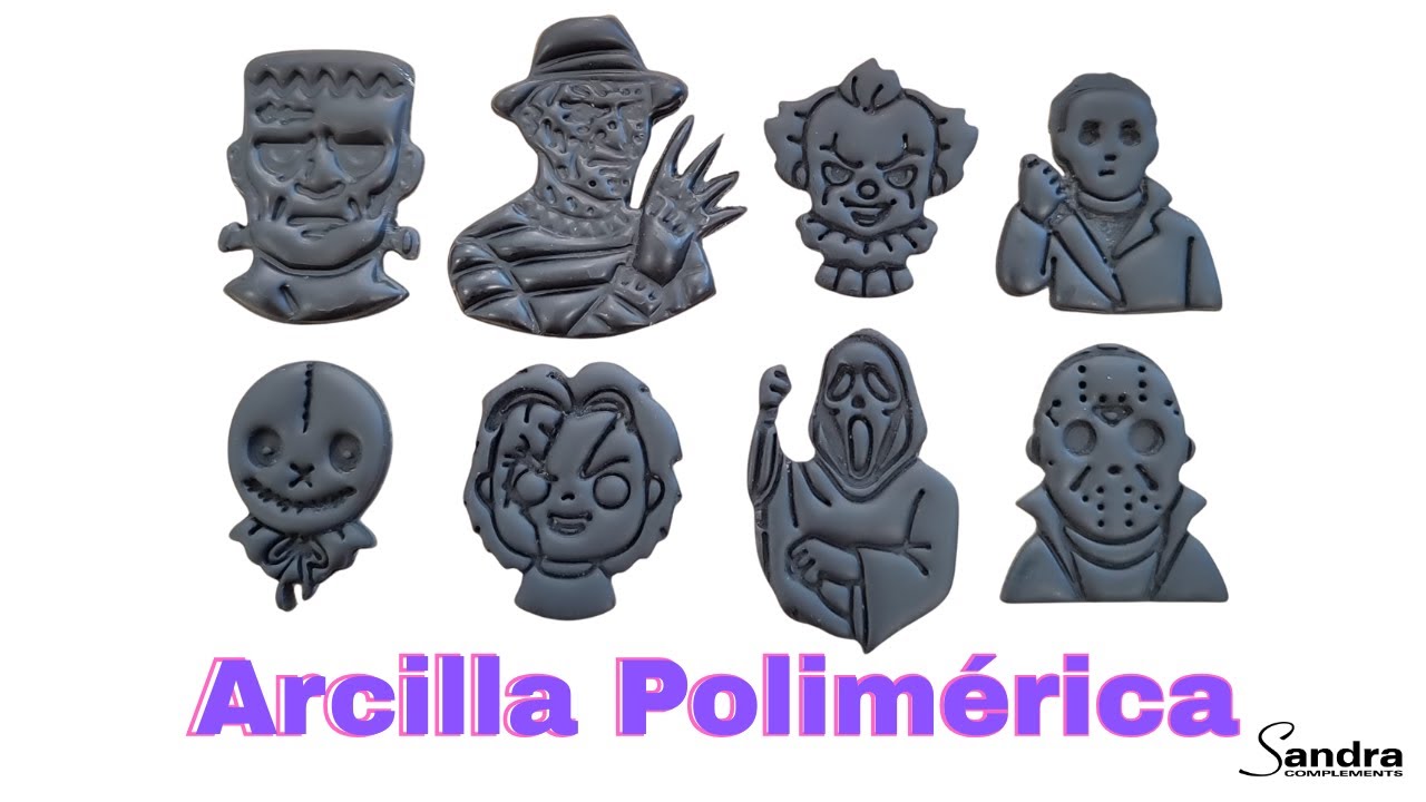 Caja Misteriosa de Halloween | Personajes Terroríficos | Arcilla Polimérica