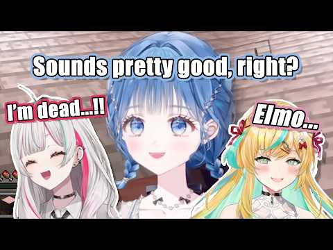 Toto and Nozomi Weren't Ready for Iruka's Voice Impression — Aranami Minecraft Clip (ENG SUBS)