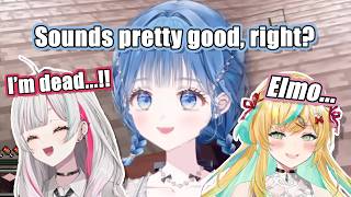 Toto and Nozomi Werent Ready for Irukas Voice Impression — Aranami Minecraft Clip (ENG SUBS)