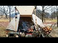 キャンプ場でクラフトを楽しむ【リスクッカーと新幕】SoloCamping