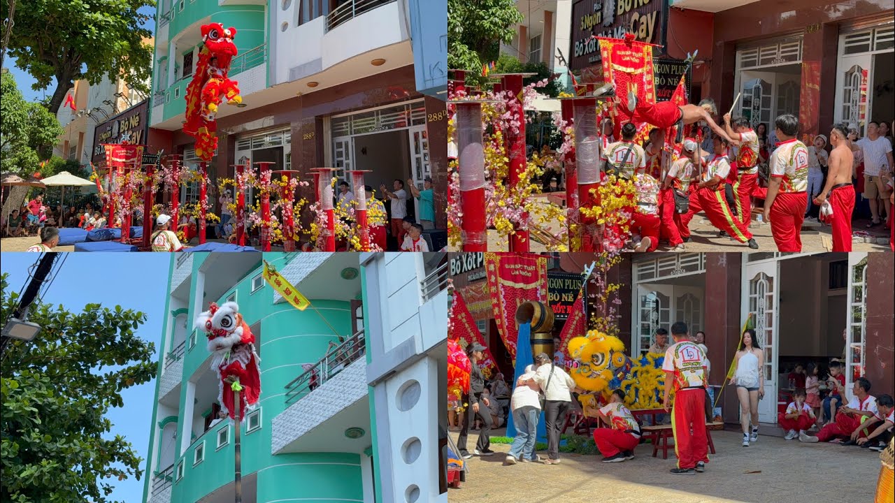 29 Tết Múa Lân Fullshow LSR Liên Nghĩa Đường Tưng Bừng Đường Phố Sài Gòn