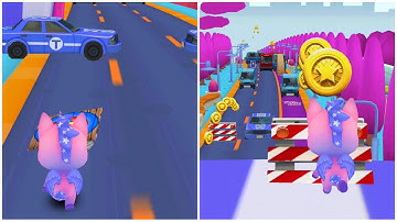 PLAY GAME UNICORN RUNNER 2 MAGICAL RUNNING ADVENTURE #18 | SHORT VIDEO FUNNY GAME | ANDROID/IOS