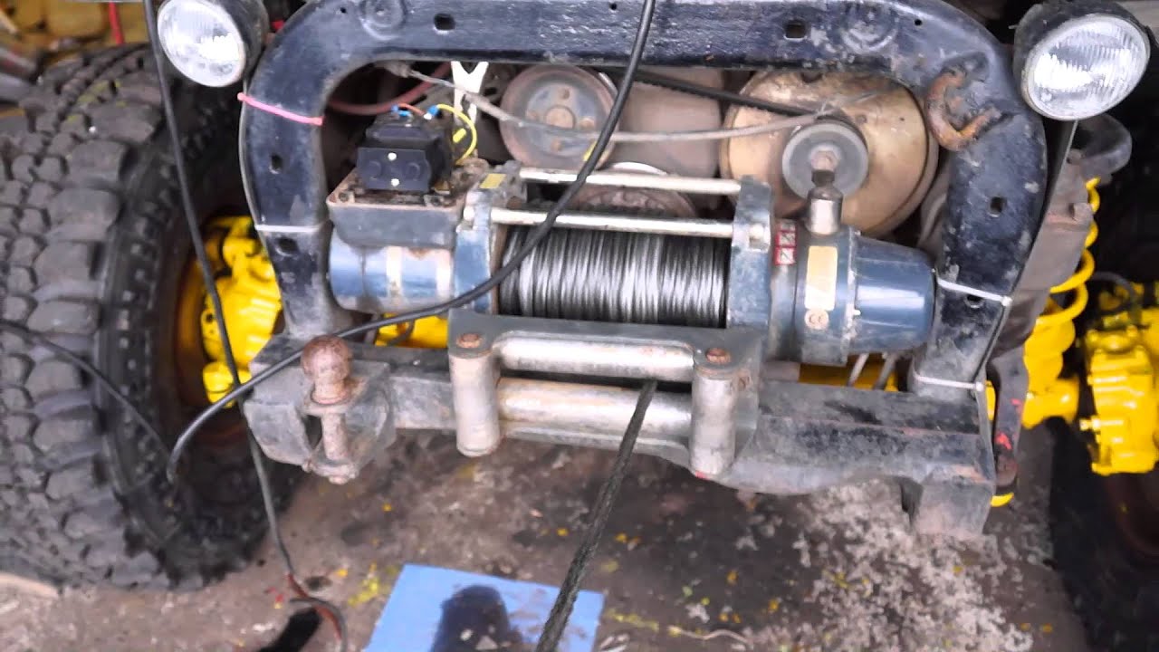 12V Winch at 24V