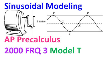 2000 FRQ 3 - Sinusoidal Modeling (Model T) [AP Precalculus]