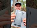 This compact solar panel with a built-in 10,000mAh battery is a smart backup power solution for