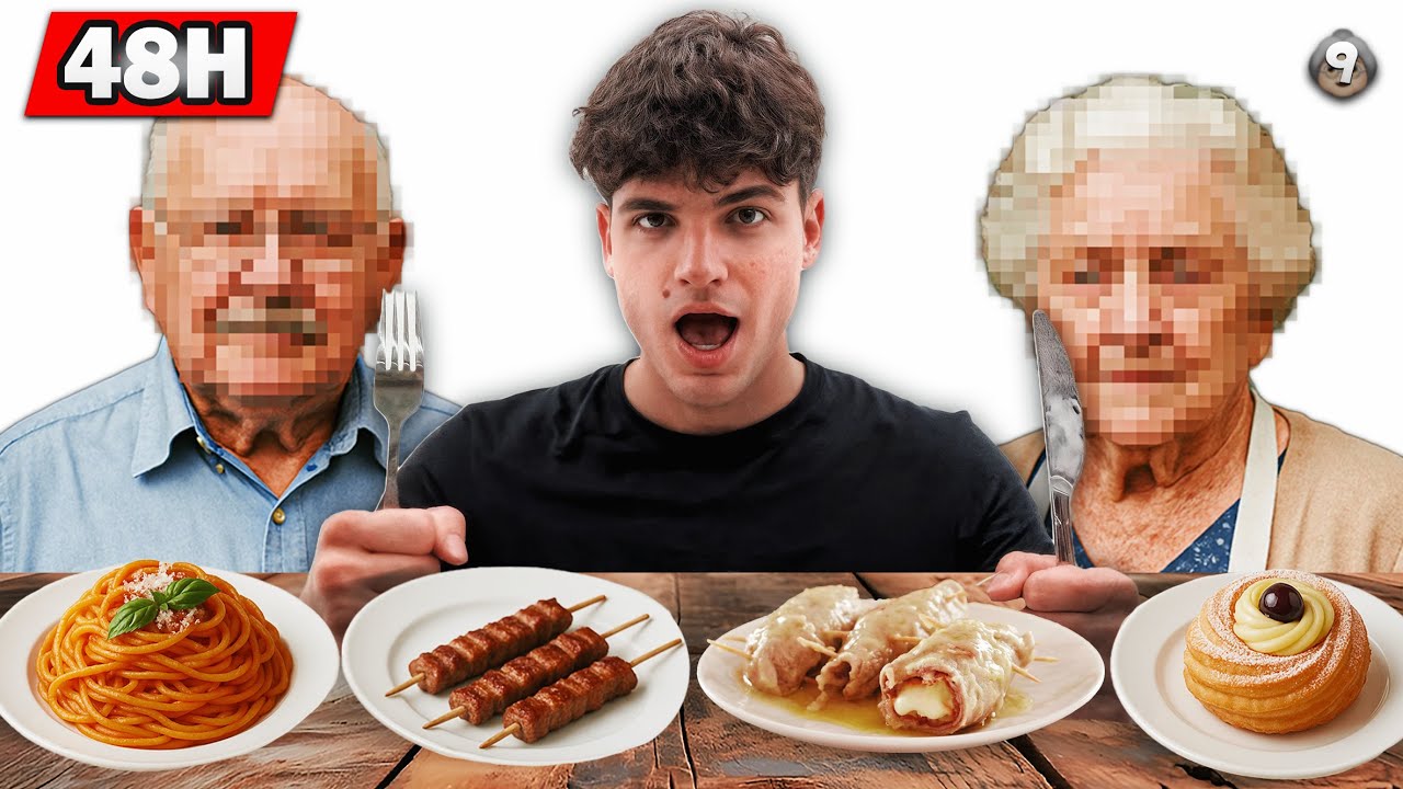 Coppia di NONNI mi CUCINA per 48H - Ep.9