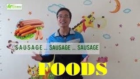 Học tiếng anh chủ đề đồ ăn p2- Sinh nhật của chúng ta - Series dạy học tiếng anh tại nhà của Sabiedu