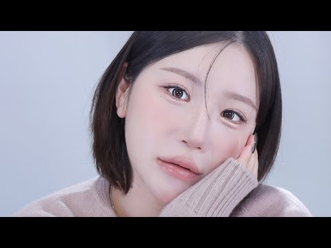 (sub) 핫한 신상템들로 해 본 모카무스 한방울 메이크업☕️🤎 (에스쁘아 <strong>비글로우</strong> 파데, 컬러그램 싱글섀도우, 글맆 스틱 블러셔)