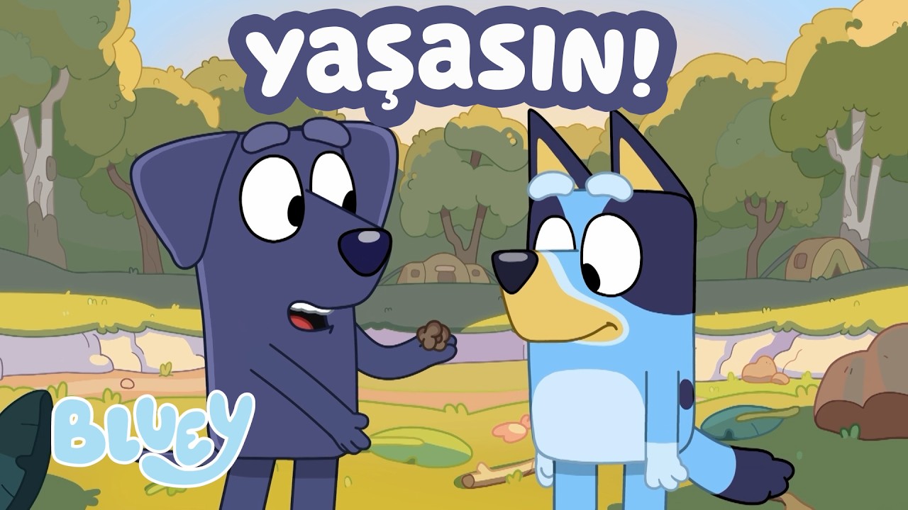 Bluey ile İlkbahar Zamanı! 🌺💙 | Açık Hava Maceraları | Bluey Türkçe Resmi Kanal