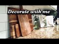 Decorate with me (Countertops)