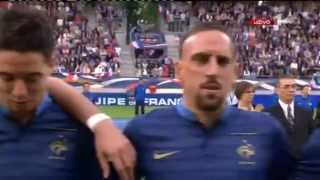 Samir Nasri has a laugh at French National Anthem *Marseillaise* ? 31/5/2012