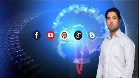 Learn corelDRAW with Ahsan Sabri