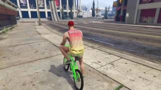 PS4 GTA5 BMX IOIOIO NEW RACE