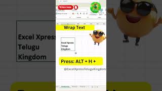 Excel Tip: Wrap Text Like a Pro 💻#wrap #wraptext #excel #shortsfeed #viral #trend #reach
