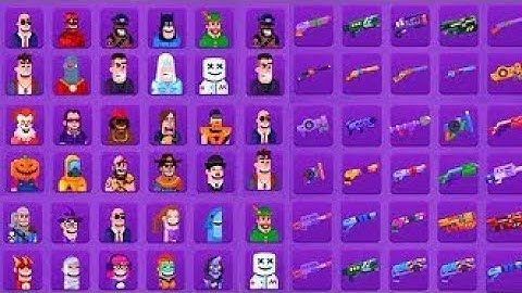 Hitmasters all guns and skins unlocked