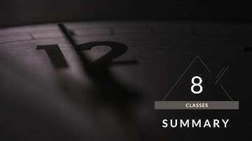 Classes: Summary – Swift in Sixty Seconds