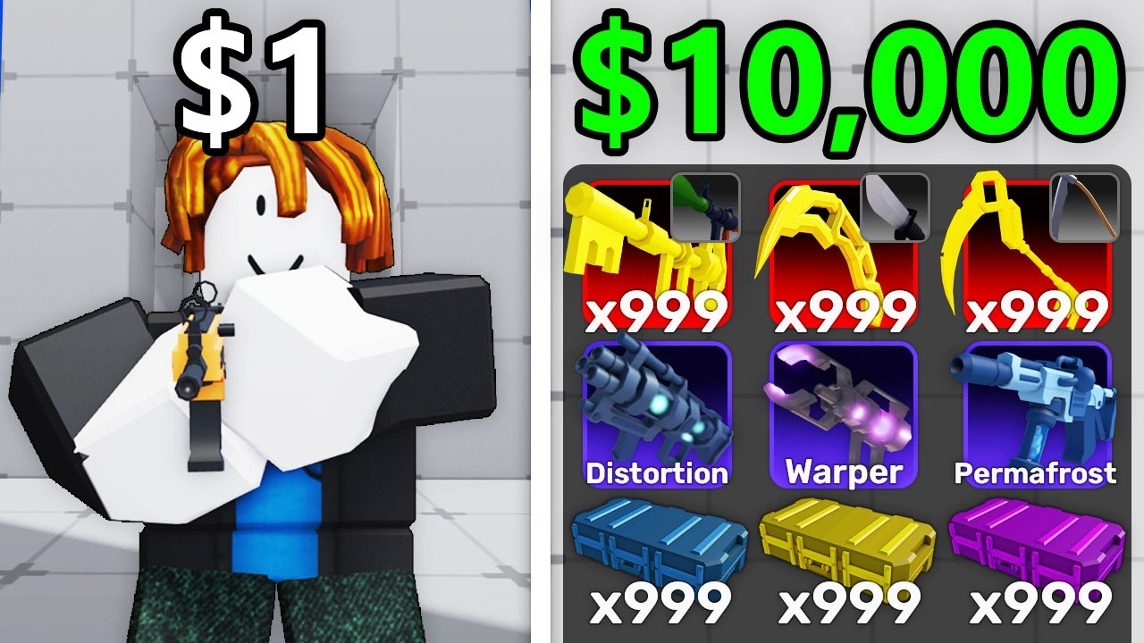 I Became a NOOB and Spent $10,000 in Roblox Rivals!