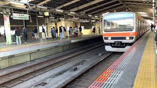 武蔵野線 西船橋駅 地下鉄博物館の帰りにて (北小金で降ります)